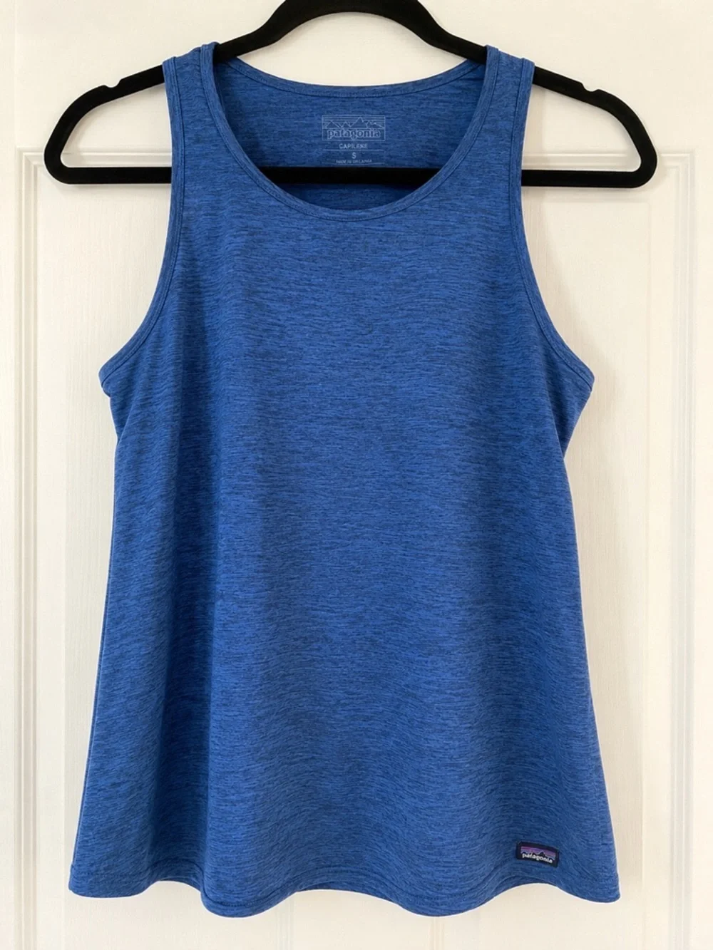 Patagonia Capilene Tank Top Womens Small Blue Lightweight Moisture Wicking